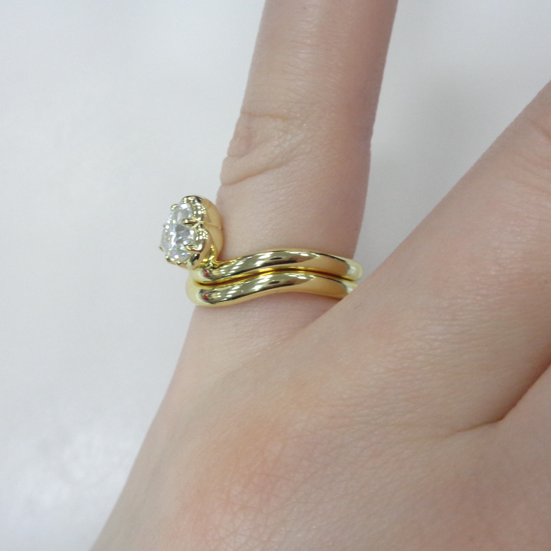 10322-003933 Кольцо 2 в 1 (Ag 925)